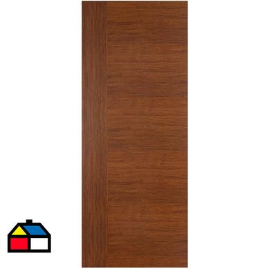 Puerta impresin grafica Bambu Rustico 80x200 cm