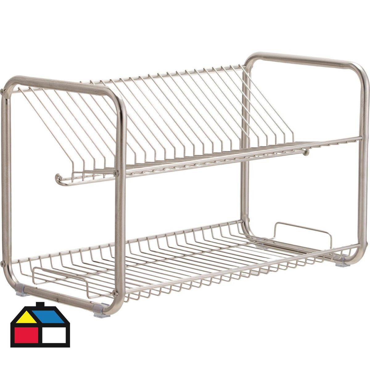Secaplatos 2 niveles 52x32x39 cm inox, marca JOIA - Foto Principal