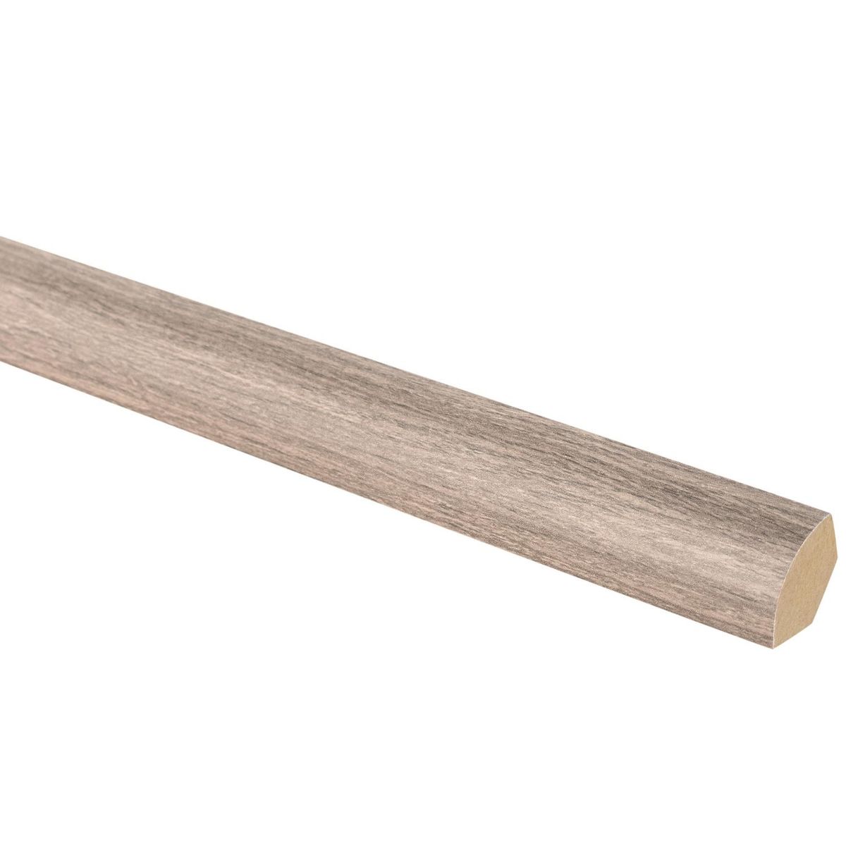 MAFORSA - Pack 4 unidades Moldura 1/4 Rodón MDF Kobe Latte 20 mm 2x240 cm