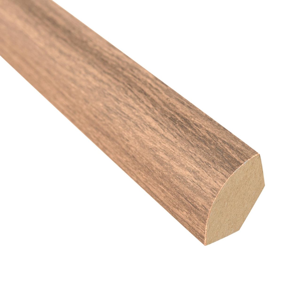 MAFORSA - Pack 4 unidades Moldura 1/4 Rodón MDF Abedul Castilla 20 mm 2x240 cm