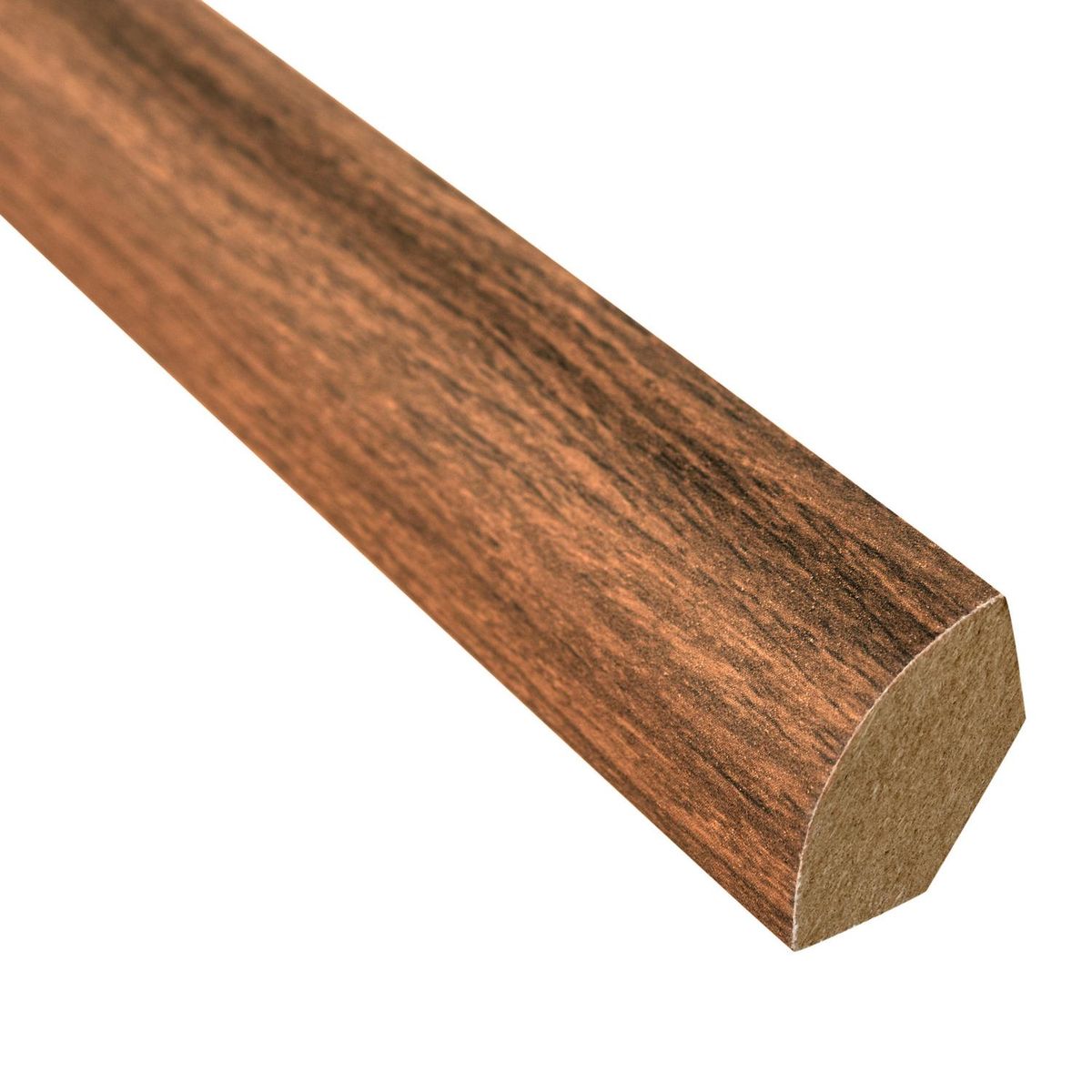 MAFORSA - Pack 4 unidades Moldura 1/4 Rodón MDF Cerezo 20 mm 2x240 cm