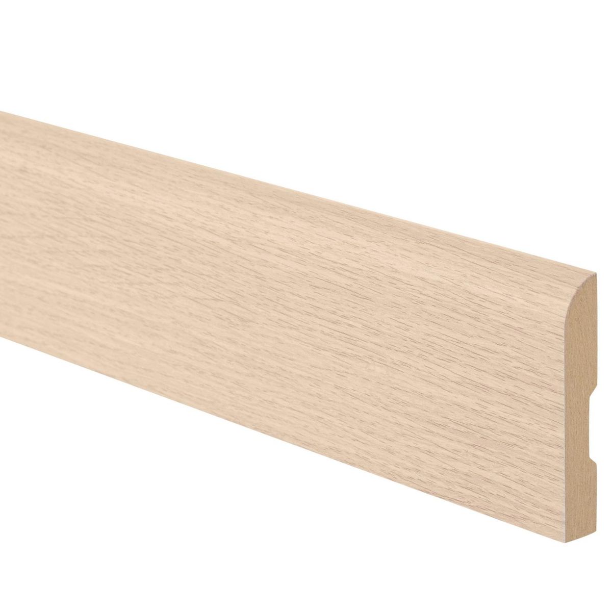 MAFORSA - Pack 4 unidades Guardapolvo MDF Roble Castellon 70 mm 1.2x240 cm