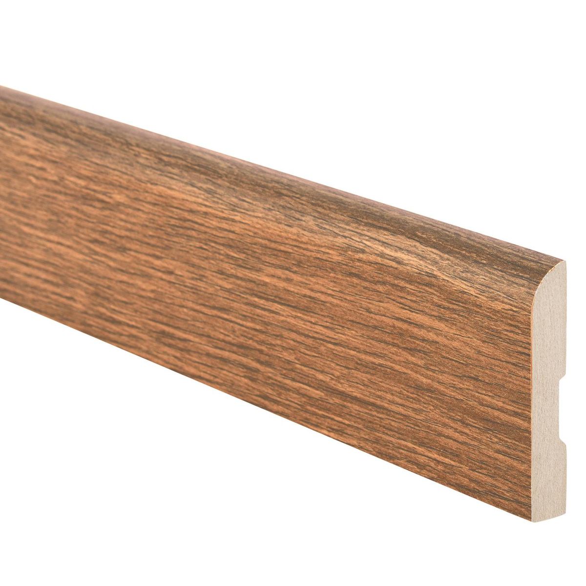 MAFORSA - Pack 4 unidades Guardapolvo MDF Roble 70 mm 1.2x240 cm