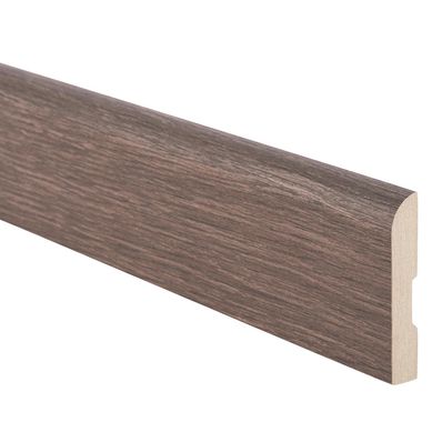 Pack 4 unidades Guardapolvo MDF Roble Hacienda 70 mm 12x2.4 m