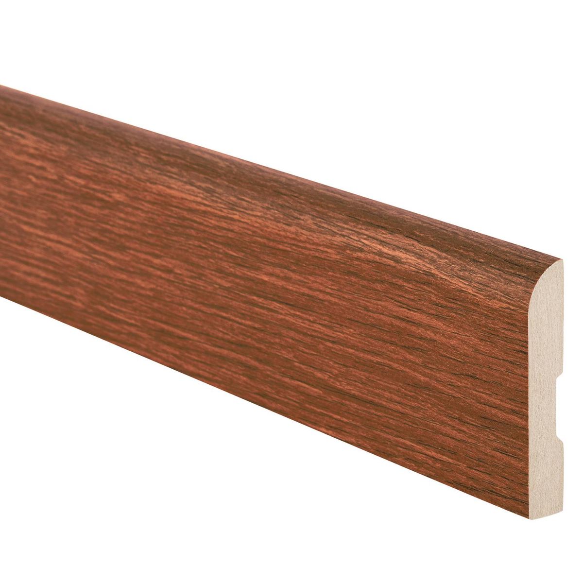 MAFORSA - Pack 4 unidades Guardapolvo MDF Cedro Rojo 70 mm 1.2x240 cm