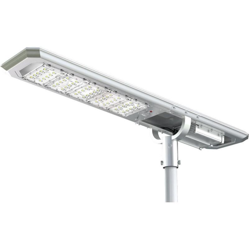 CAXTOR - Luminaria solar led 80W 160 lm/w para poste de alumbrado