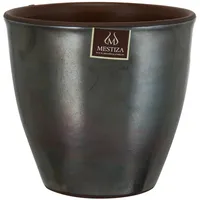 Macetero Zafiro 17 cm platino