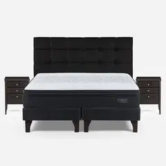 ROSEN - Cama Europea King Tempo Grafito