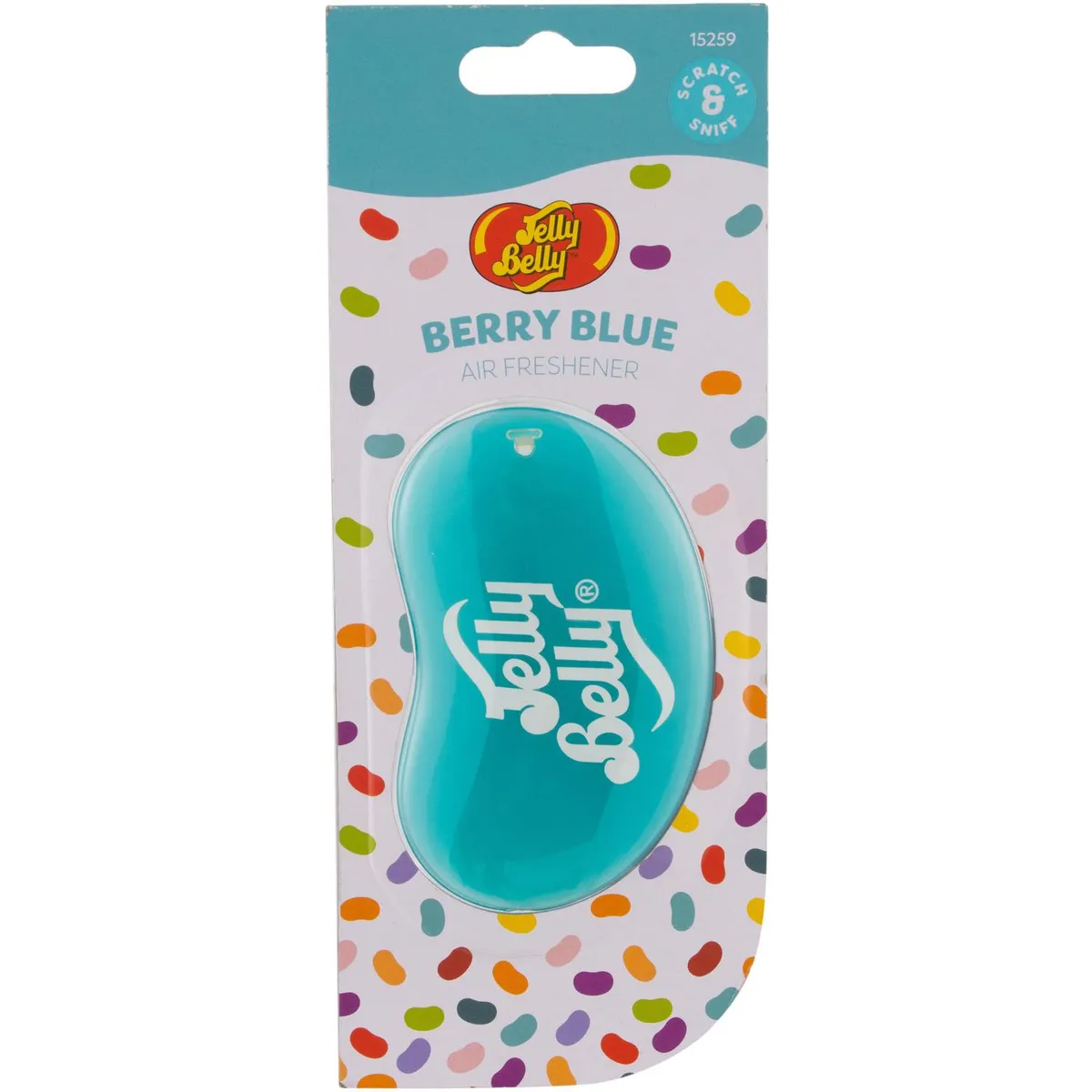 JELLY BELLY - Aromatizante Auto Jelly Belly Berry Larga Duración 1 Unidad