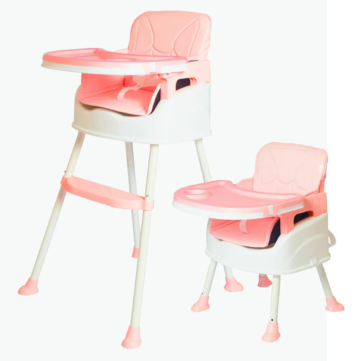 KIDSCOOL - Silla de comer rosada