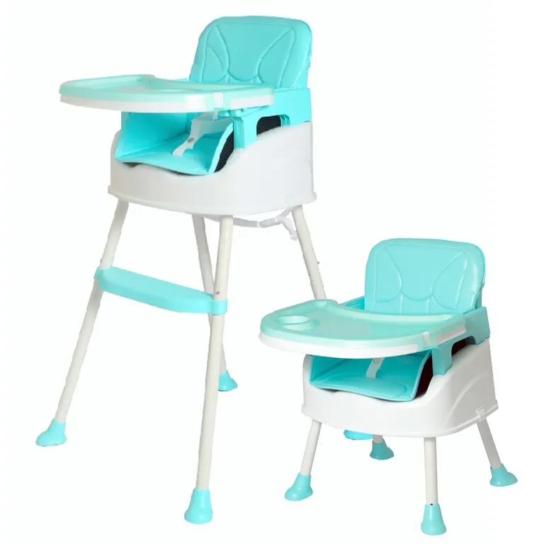 KIDSCOOL Silla de comer celeste