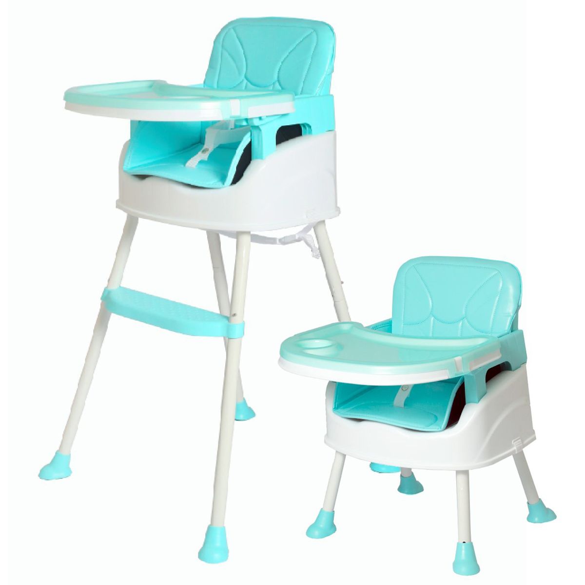 KIDSCOOL - Silla de comer celeste