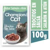 Alimento húmedo atún y salmón 100 gr