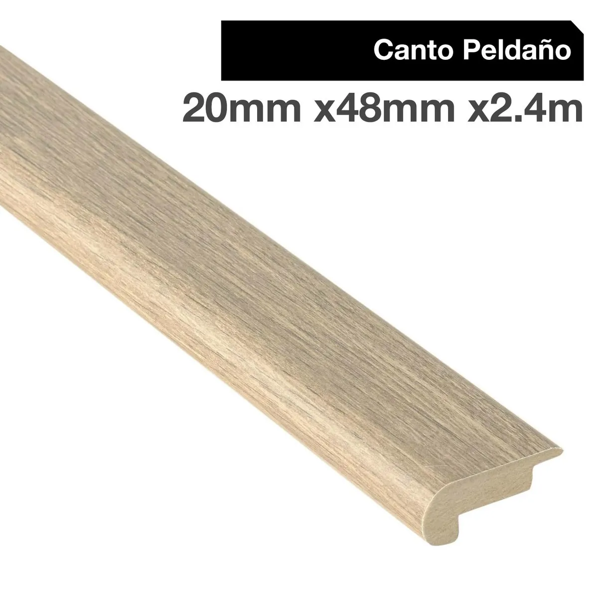 MAFORSA - Pack 2 unidades Canto Peldaño MDF Evoke Classic 48 mm 2x240 cm