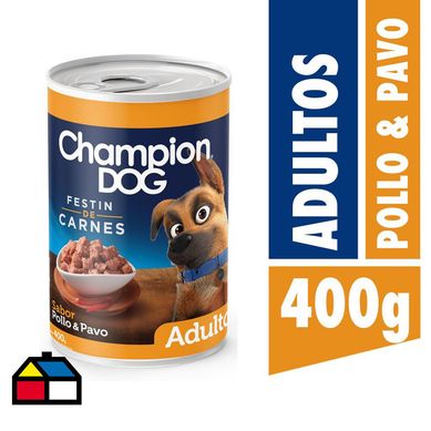 Alimento hmedo festn de pollo & pavo 400 gr
