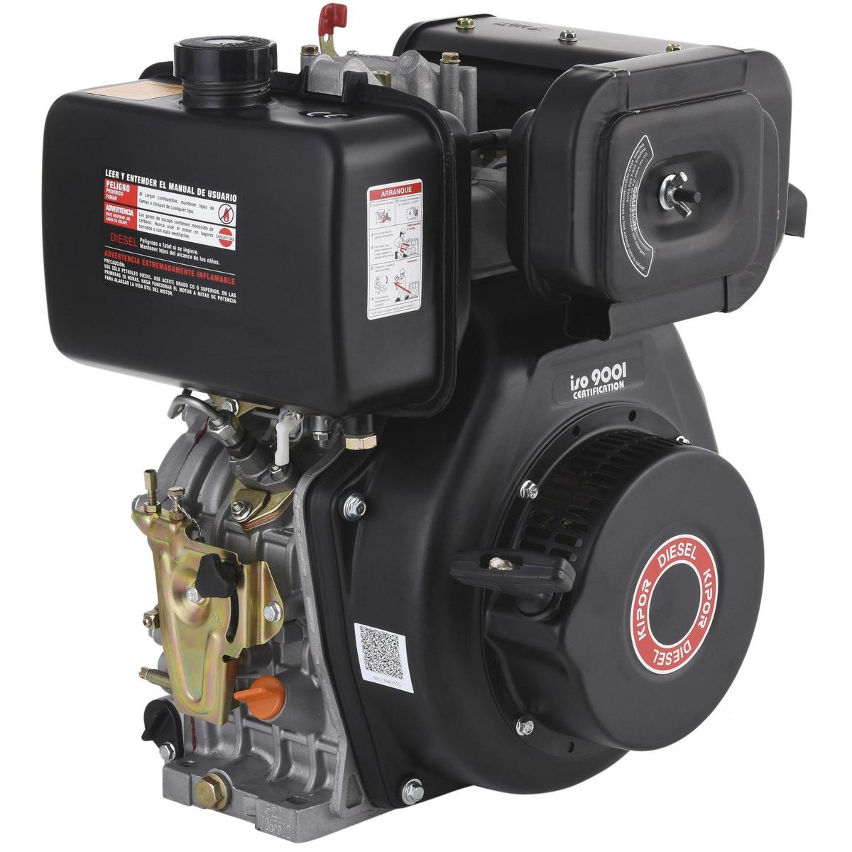 KIPOR - Motor a diesel 10 HP partida eléctrica