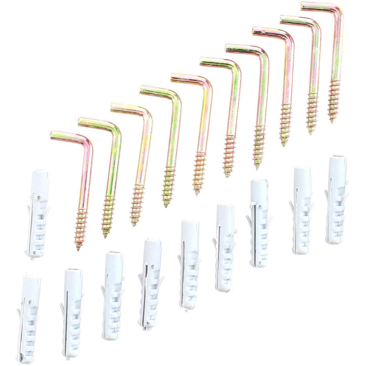 RH - Tornillo Escuadra Cabeza Phillips Concreto 1-1/2 " 6 mm 10 unidad(es)