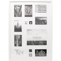 VGO - Marco de fotos madera collage 50x70 cm