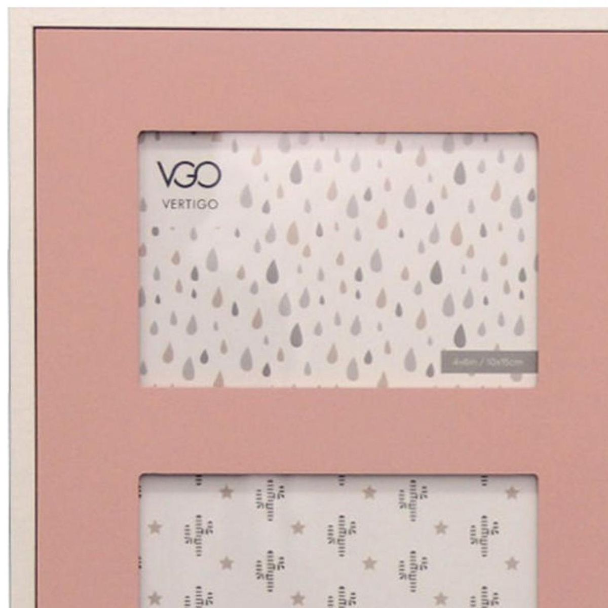 VGO - Marco de fotos madera 5 fotos 10x15 cm