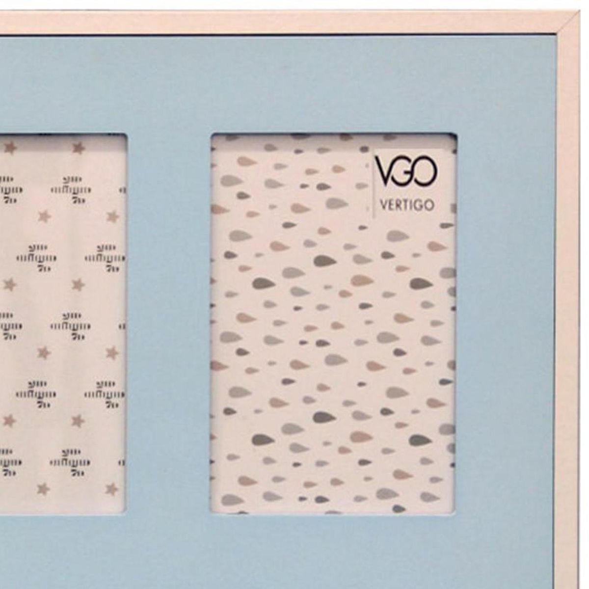 VGO - Marco de fotos madera 5 fotos 10x15 cm