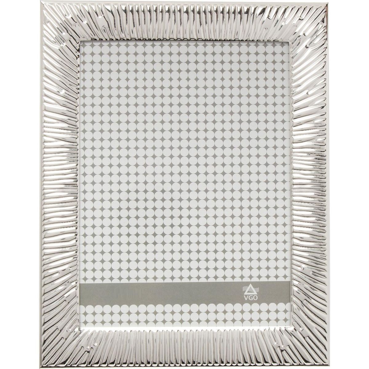 VGO - Marco de Foto 15x20 cm Plateado 