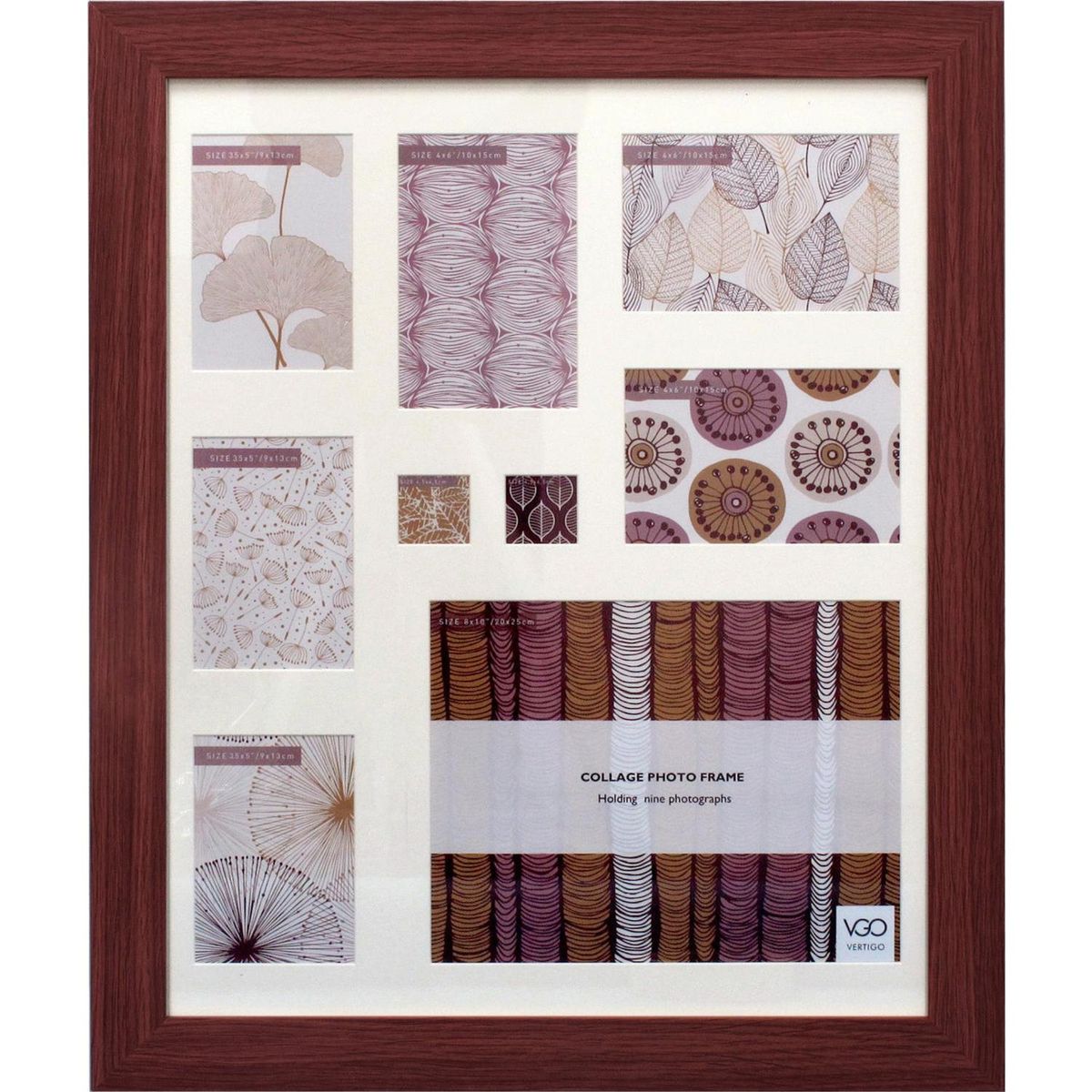 VGO - Marco Collage Plástico