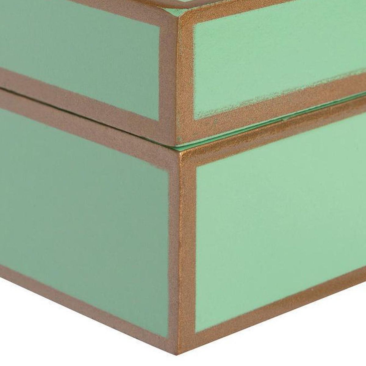 VGO - Caja de Madera Secrets 7x12x5 cm Verde