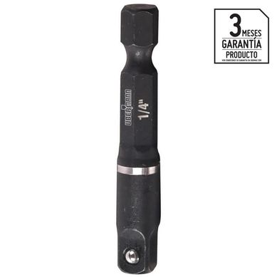 Adaptador impacto 1/4pg 50 mm ubermann