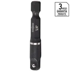 UBERMANN - Adaptador impacto 1/4pg 50 mm