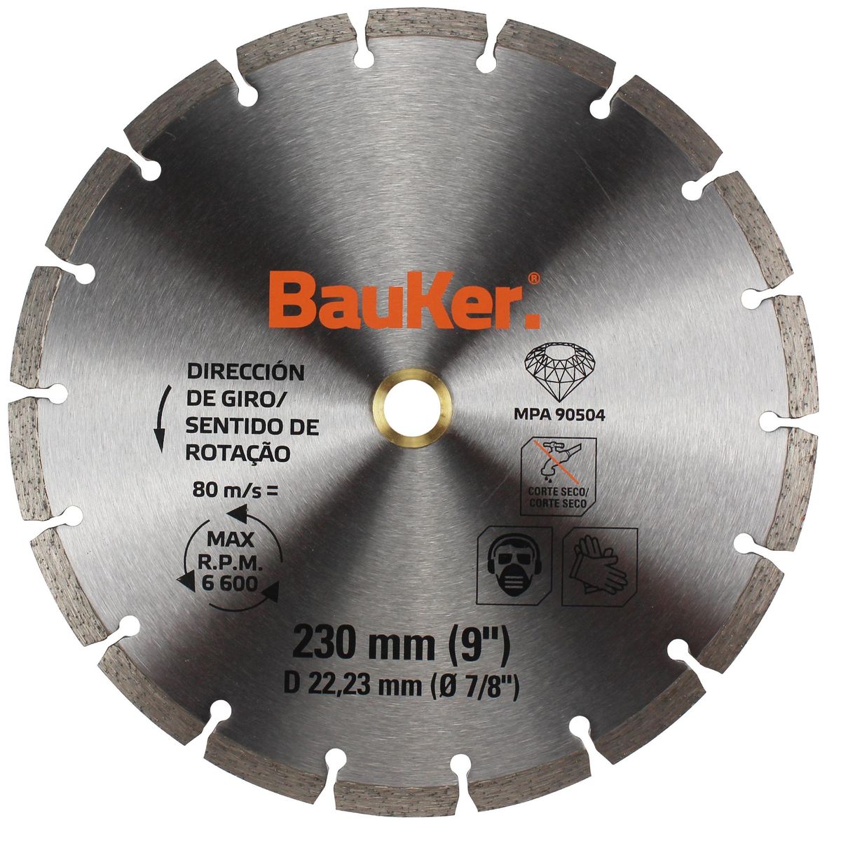 BAUKER - Disco Corte diamantado