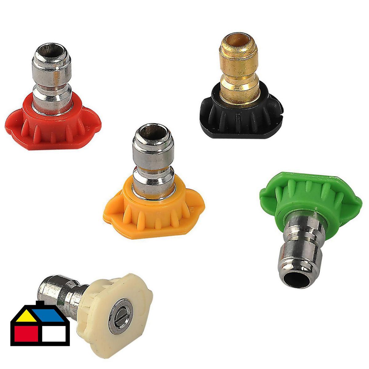 BAUKER - Boquillas para hidrolavadora gas