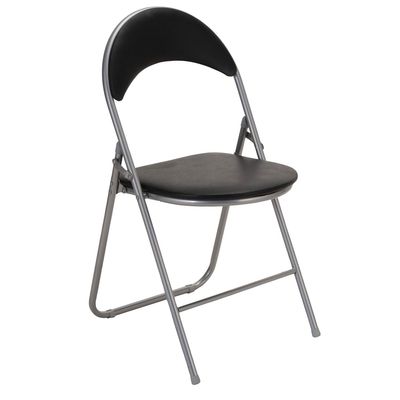 Imagen 2 del producto Silla Plegable Portatil MT Negro 79.5x44.5x45 cm