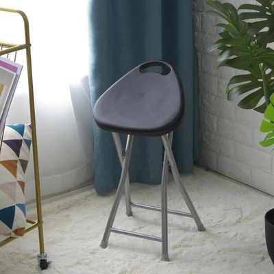 Imagen 2 del producto Banco Plegable con Asa Negro 45x30x31 cm