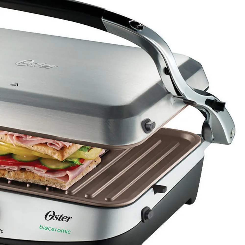 Oster CKSTPA4881 Parrilla Panini 180°, foto 7