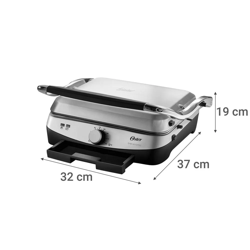 Oster CKSTPA4881 Parrilla Panini 180°, foto 8