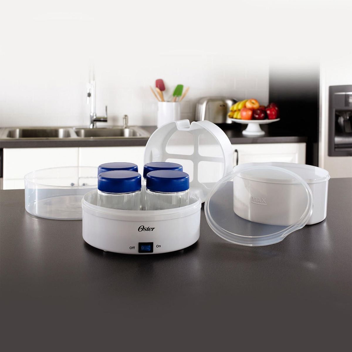 OSTER - Yogurtera 4 frascos 10 W