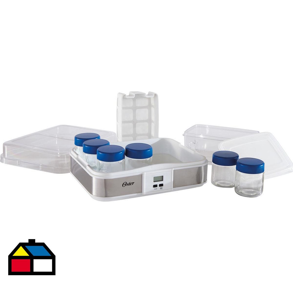 OSTER - Yogurtera digital 6 frascos 21,5 W