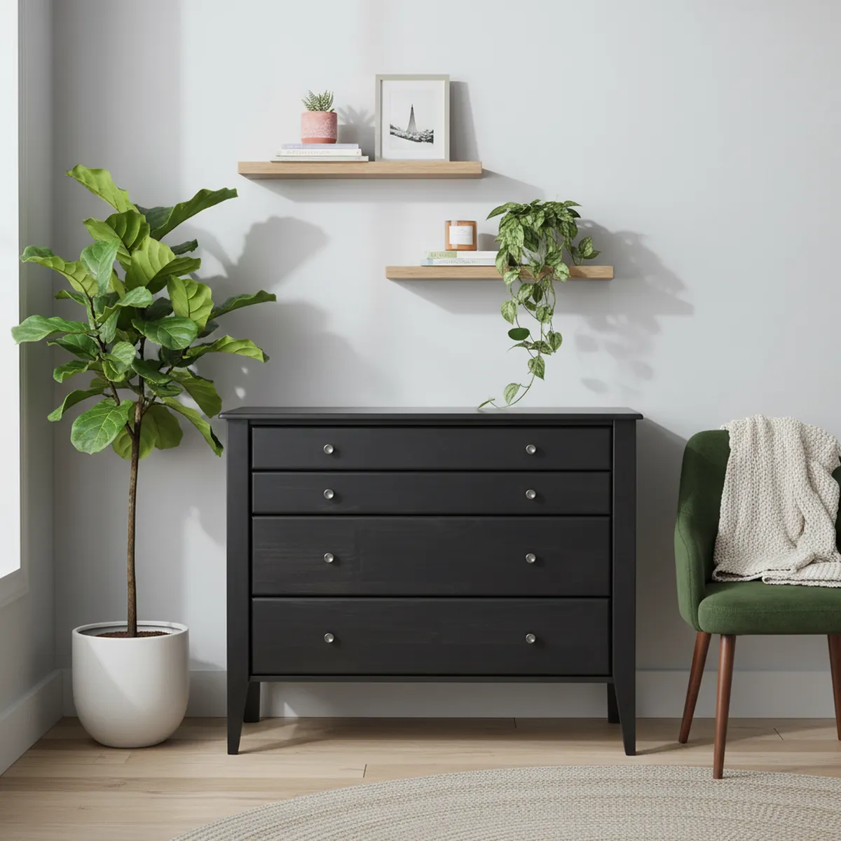 ROSEN - Cómoda 4 Cajón(es) Baker 105x87x46 cm