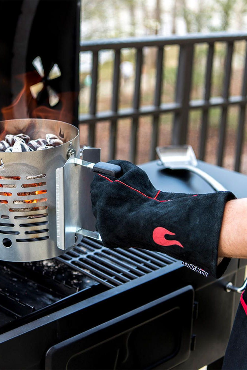 CHAR BROIL - Guantes parrilleros para asado     