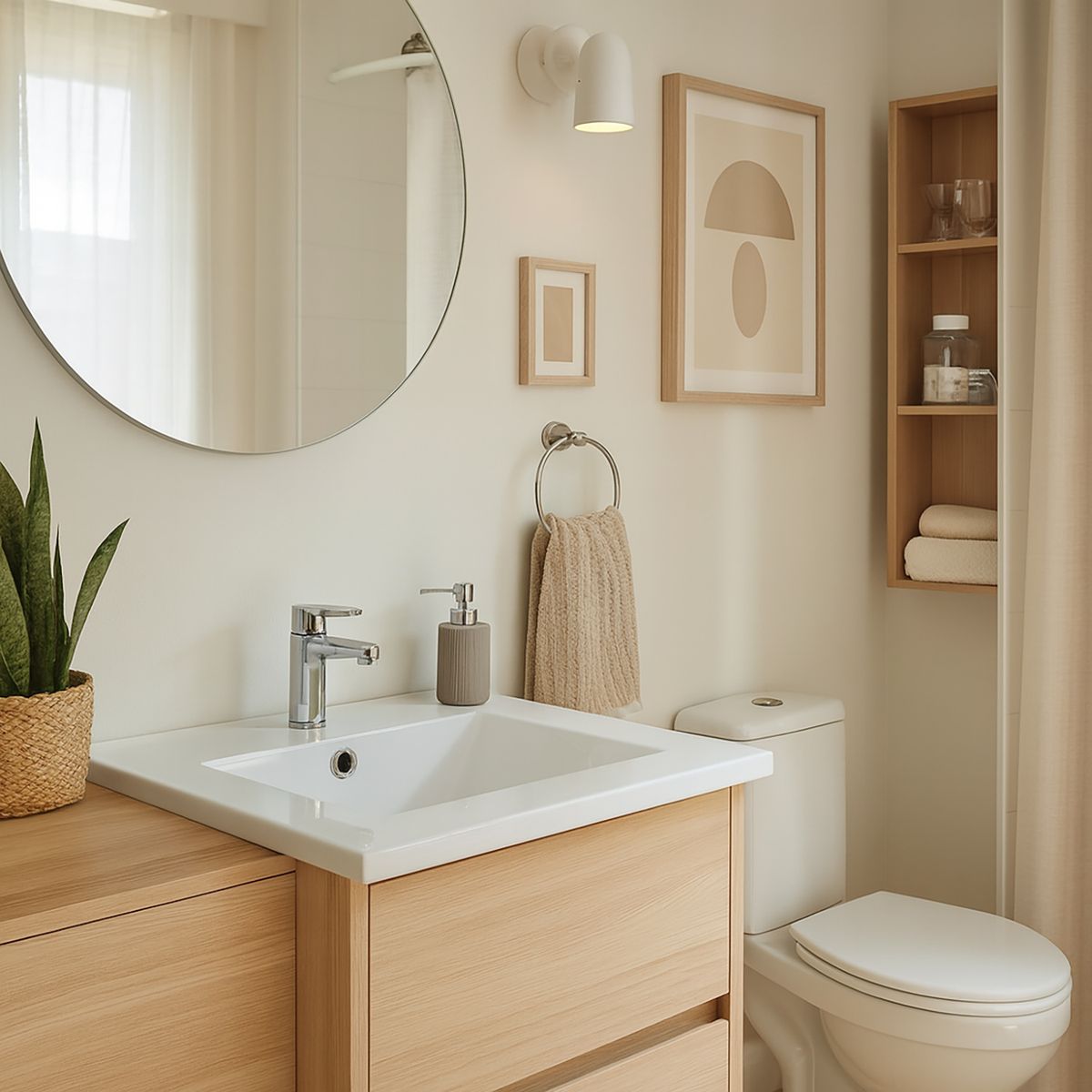 DOMSA - Cubierta Vanitorio Forma Rectangular Loza 50x16.5x20 cm Blanco