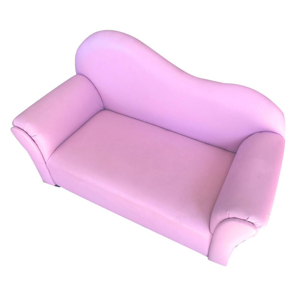 DE PIES A CABEZA - Sofá 2 cuerpos Kids 32x80x41 cm Rosado