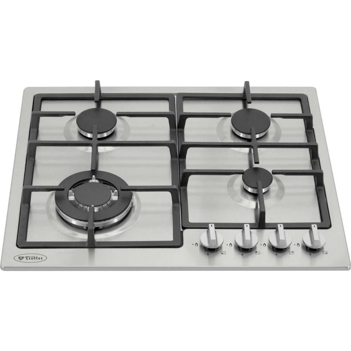 ALBIN TROTTER - Encimera Gas 4 Platos Inox Breit Pro 60 GL