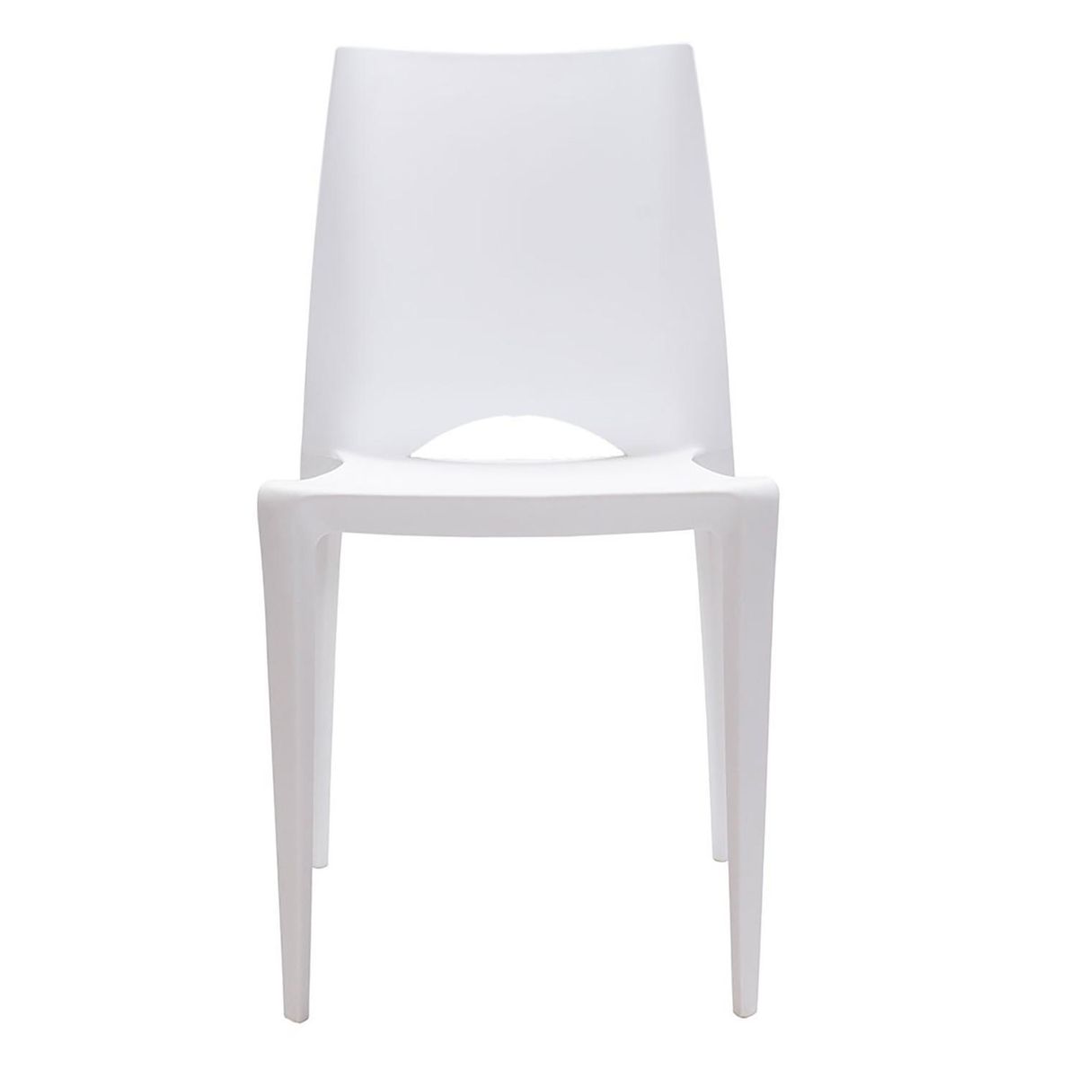 DE PIES A CABEZA - Silla Pismo Blanco 83x45x44 cm