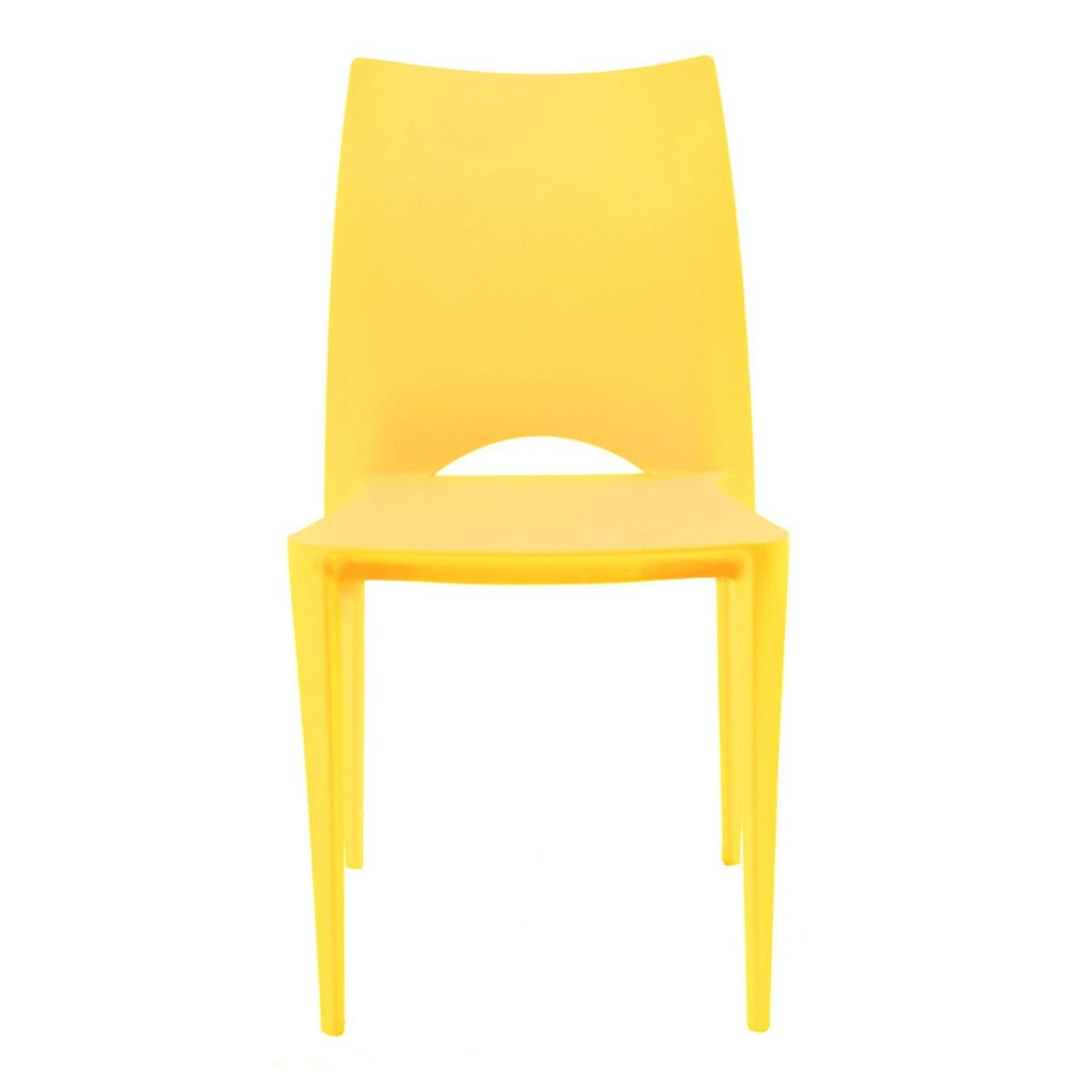 Silla Pismo Amarillo 83x45x44 cm, marca DE PIES A CABEZA - Foto Principal