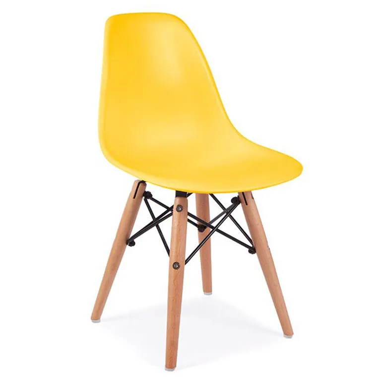 Silla Eame Amarillo 56x36x31 cm