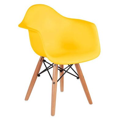 Silla Eame Amarillo 57x43x30 cm