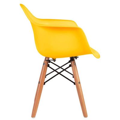 Imagen 2 del producto Silla Eame Amarillo 57x43x30 cm
