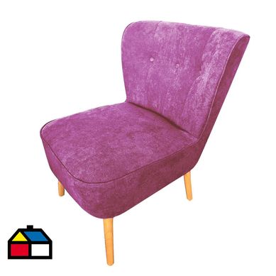 Poltrona 73x78x48 cm berenjena