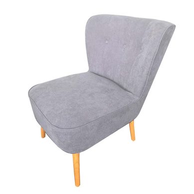 Poltrona 73x78x48 cm gris claro