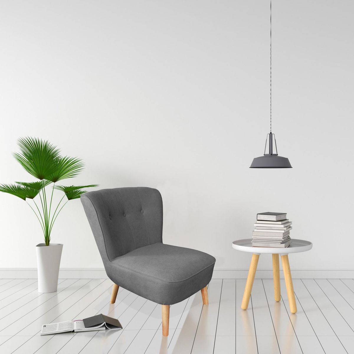 DE PIES A CABEZA - Poltrona 73x78x48 cm